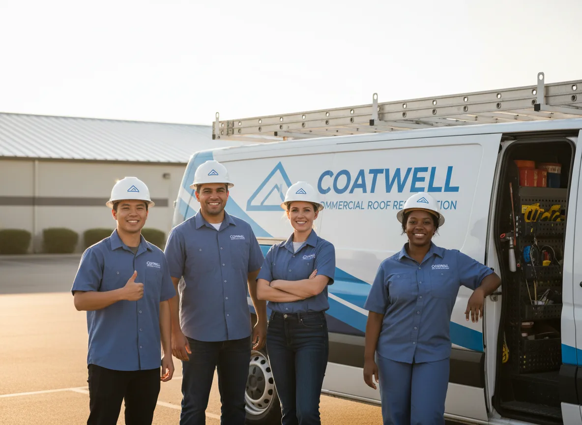 Commercial roof coating company in Anthony, KS